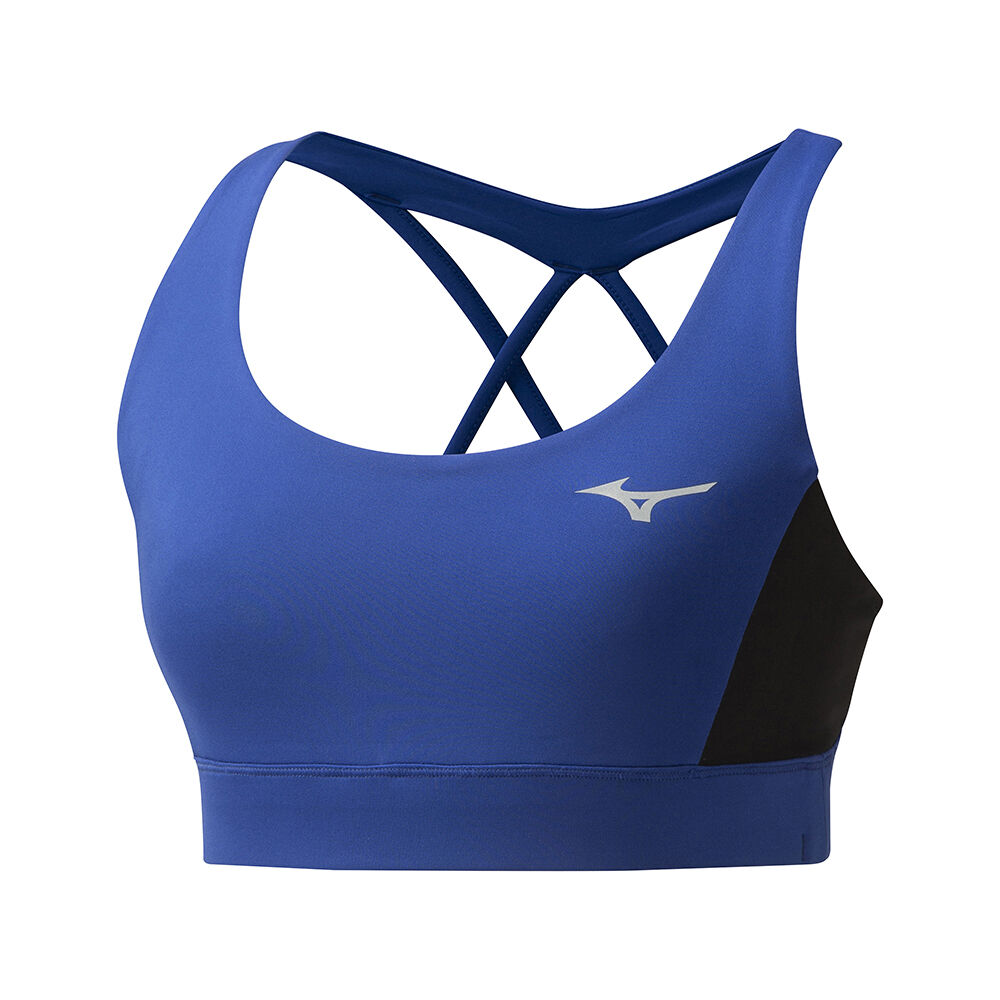 Womens Mizuno Style Running Sports Bra Blue Philippines (GNBPWJ820)